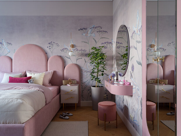 Фотография: Детская в стиле Современный, Квартира, Проект дня, Москва, 4 и больше, Более 90 метров, Индивидуальный проект, обновить интерьер, современные интерьеры, дизайн 2025 – фото на INMYROOM