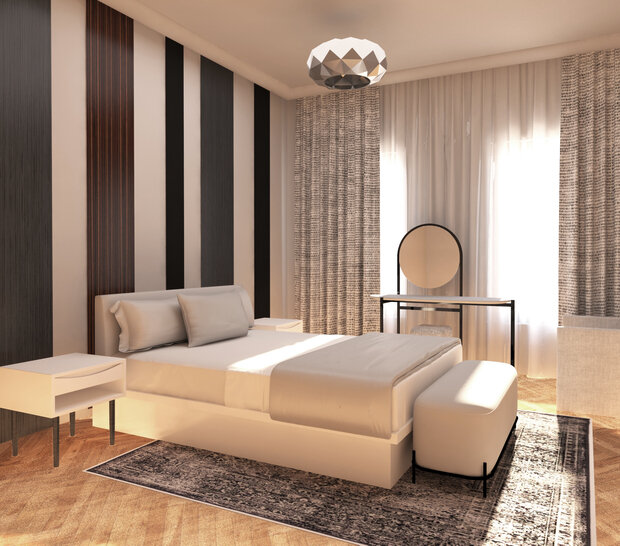 Фото из портфолио Квартира для молодой пары  – фотографии дизайна интерьеров на INMYROOM