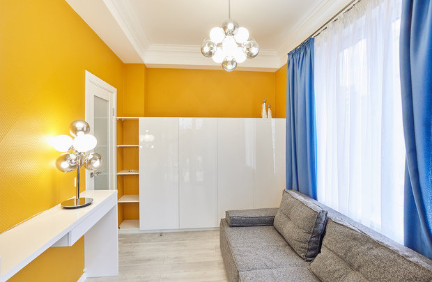 Фото из портфолио Синяя квартира – фотографии дизайна интерьеров на INMYROOM