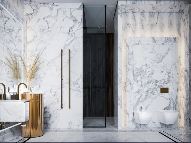 Фото из портфолио Интерьер кв в Москве 180м2 – фотографии дизайна интерьеров на INMYROOM