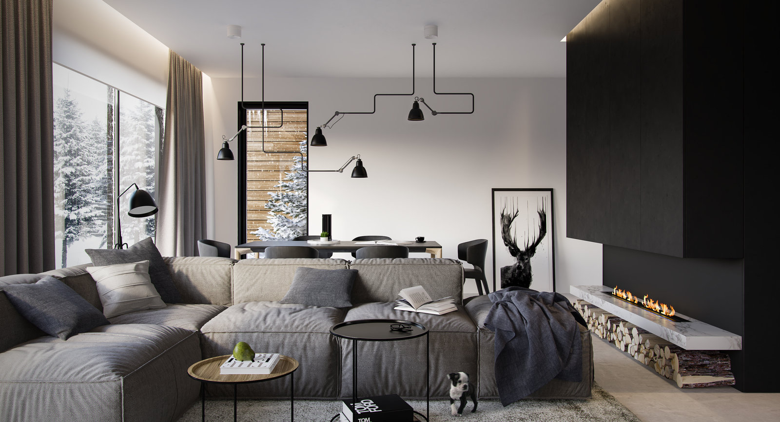 Фотография: Гостиная в стиле Современный, Дом, Минимализм, Проект дня, Санкт-Петербург, Дом и дача, Более 90 метров, M2A2 – фото на INMYROOM Фотография: Гостиная в стиле Современный, Дом, Минимализм, Проект дня, Санкт-Петербург, Дом и дача, Более 90 метров, M2A2 – фото на INMYROOM