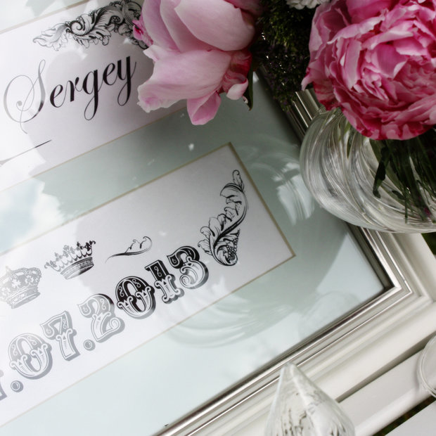 Фотография: Аксессуары в стиле Классический, Современный, Декор интерьера, Праздник, Декор свадьбы, Картина – фото на INMYROOM