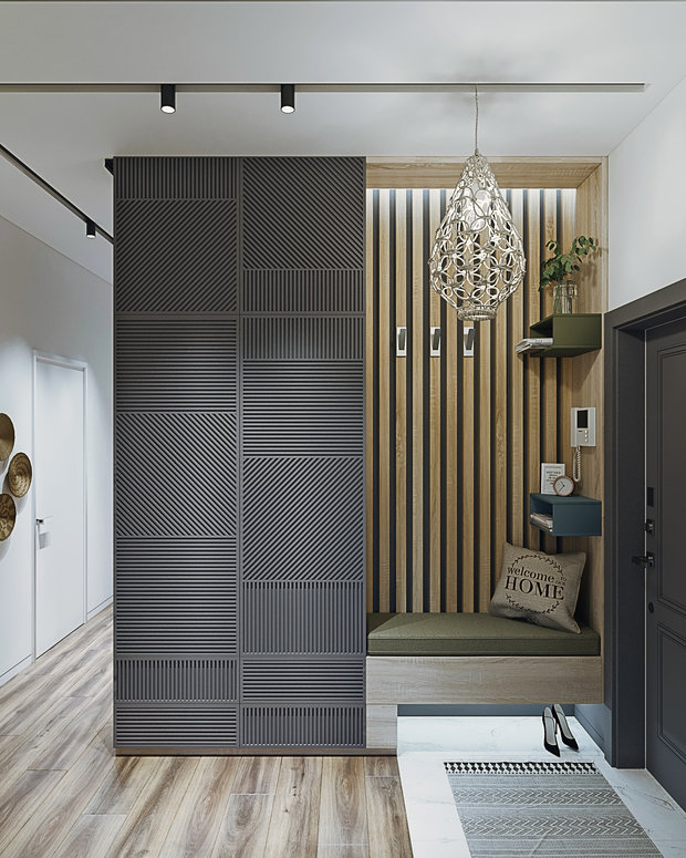 Фото из портфолио ЖК «РАССКАЗОВО», 65 М2, БОХО ШИК – фотографии дизайна интерьеров на INMYROOM