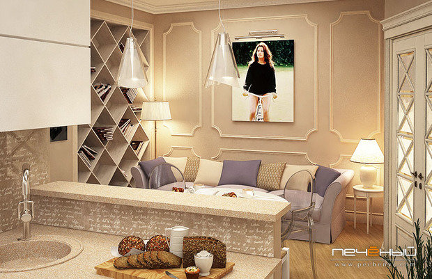 Фото из портфолио Из однушки в трешку – фотографии дизайна интерьеров на INMYROOM