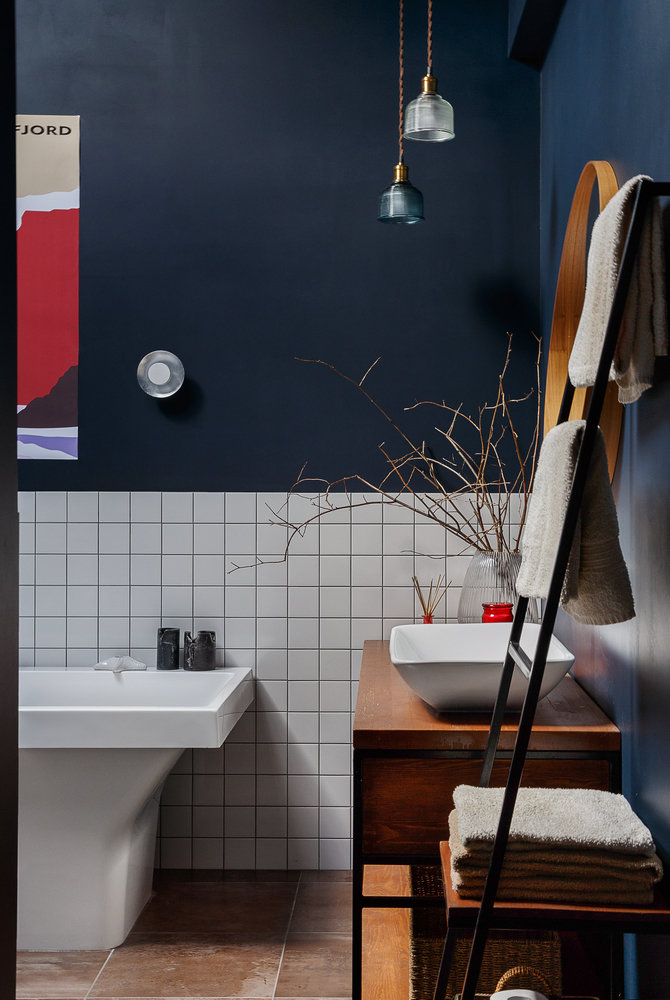 Фотография: Ванная в стиле Скандинавский, Эклектика, Квартира, Студия, Проект недели, Пермь, 60-90 метров, Студия Ирины Райхер, Ирина Райхер – фото на INMYROOM Фотография: Ванная в стиле Скандинавский, Эклектика, Квартира, Студия, Проект недели, Пермь, 60-90 метров, Студия Ирины Райхер, Ирина Райхер – фото на INMYROOM