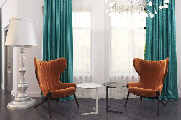 Фото из портфолио Мята – фотографии дизайна интерьеров на INMYROOM