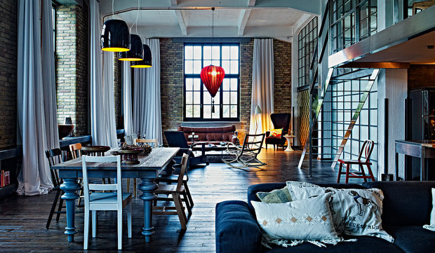 Фото из портфолио "Riverloft " – фотографии дизайна интерьеров на INMYROOM