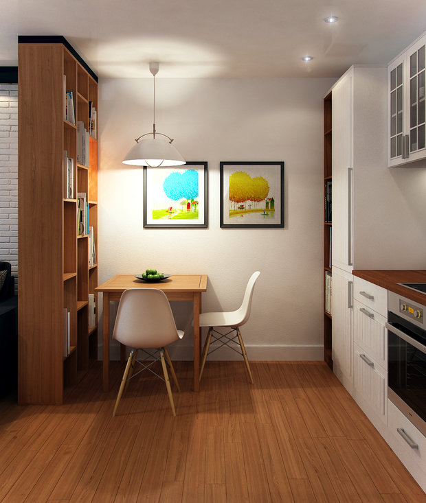 Фото из портфолио Скандинавская гостиная – фотографии дизайна интерьеров на INMYROOM