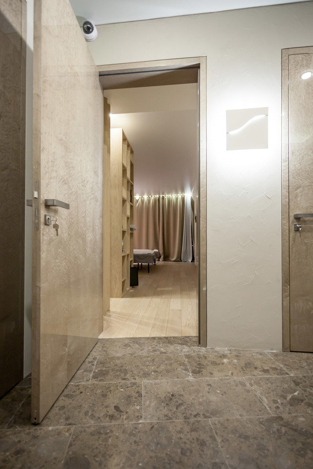 Фотография: Прихожая в стиле Лофт, Современный, Квартира, Дома и квартиры – фото на INMYROOM