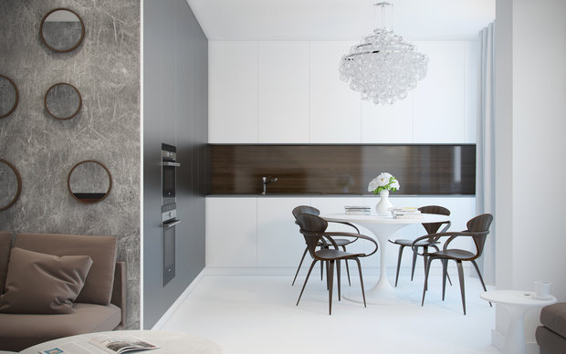 Фото из портфолио Дизайн квартиры в ЖК Суханово парк  – фотографии дизайна интерьеров на INMYROOM