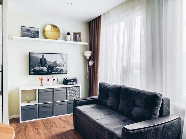 Фото из портфолио Квартира в пастельных тонах – фотографии дизайна интерьеров на INMYROOM