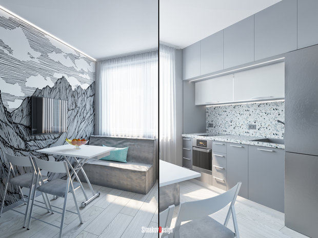 Фото из портфолио ул.Чистова. Москва – фотографии дизайна интерьеров на INMYROOM