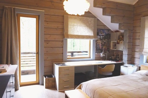 Фото из портфолио Дизайн деревянного дома. Бернгардовка. – фотографии дизайна интерьеров на INMYROOM