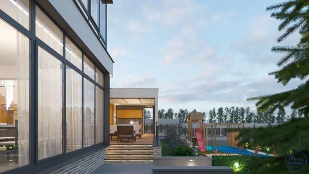 Фото из портфолио Проект двухэтажного индивидуального дома – фотографии дизайна интерьеров на INMYROOM