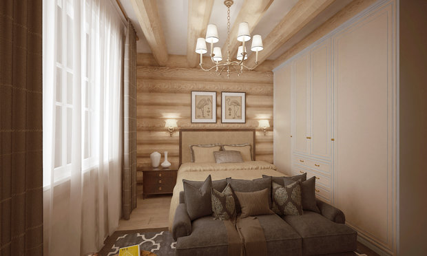 Фото из портфолио Дом из бруса, пос. Заозерье – фотографии дизайна интерьеров на INMYROOM