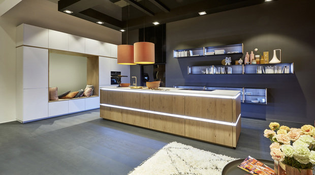 Фотография: Кухня и столовая в стиле Минимализм, Nolte, Nolte Küchen, Nolte Kuchen, Спецпроект, штуки на кухне, wow, wow-эффект – фото на INMYROOM