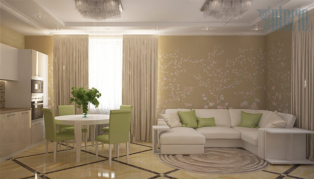 Фото из портфолио Коттедж, 140кв.м., Май 2018 – фотографии дизайна интерьеров на INMYROOM