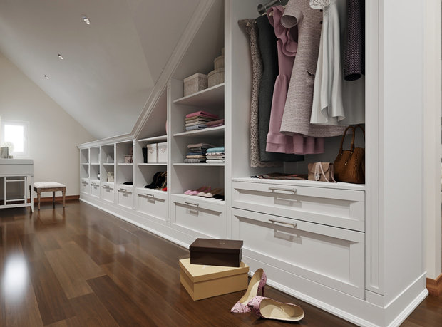 Фото из портфолио Мансарда – фотографии дизайна интерьеров на INMYROOM