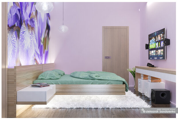 Фото из портфолио Цветочный флёр – фотографии дизайна интерьеров на INMYROOM