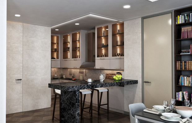 Фото из портфолио Доступный Шик – фотографии дизайна интерьеров на INMYROOM