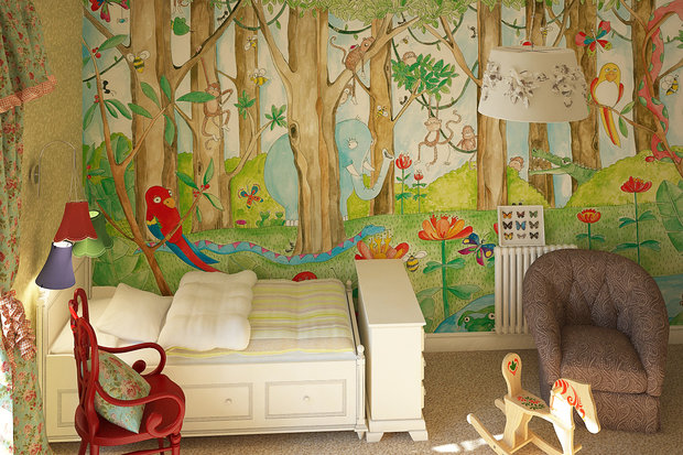 Фото из портфолио Эклектика в бирюзовых тонах – фотографии дизайна интерьеров на INMYROOM