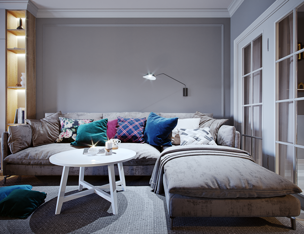 Фото из портфолио  Apartment «Gorod»  – фотографии дизайна интерьеров на INMYROOM