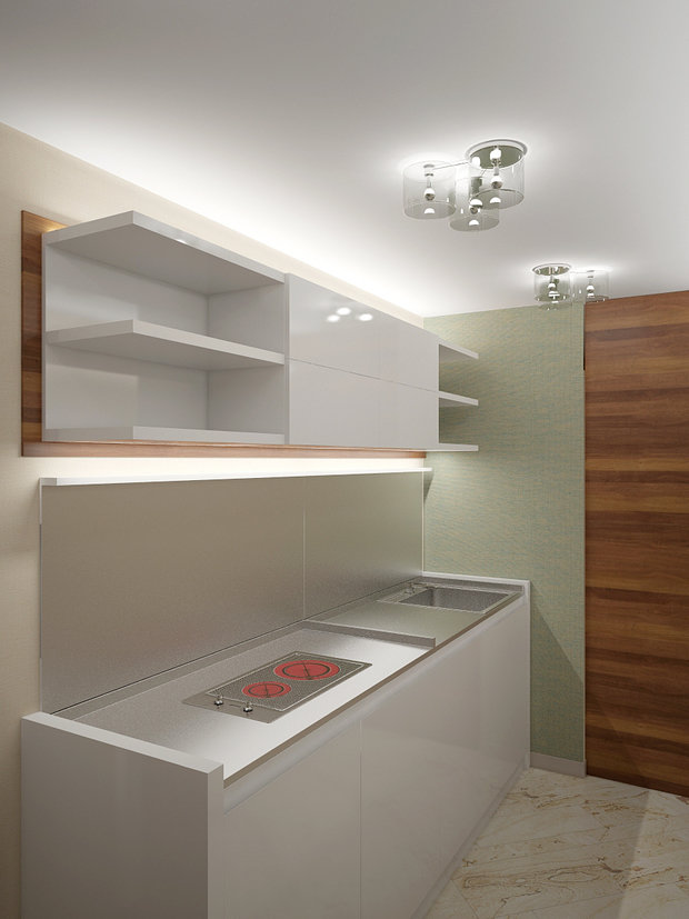 Фото из портфолио Квартира-студия – фотографии дизайна интерьеров на INMYROOM