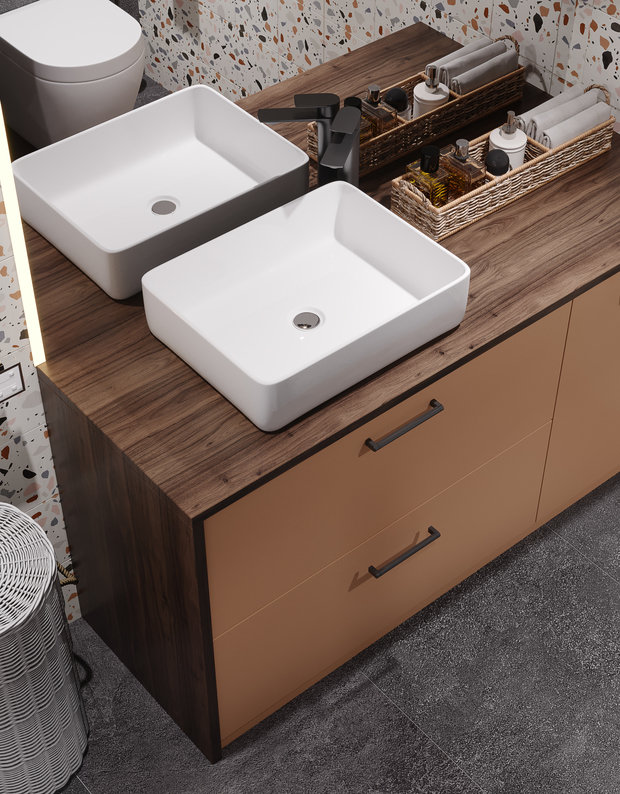 Фотография: Ванная в стиле Скандинавский, Дом, Проект недели, Дом и дача, Ленинградская область, 4 и больше, Более 90 метров, Анастасия Рамазанова – фото на INMYROOM