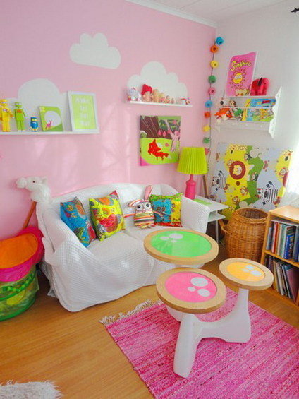 Фотография: Гостиная в стиле Скандинавский, Современный, Детская, Интерьер комнат, Переделка, Ремонт – фото на INMYROOM