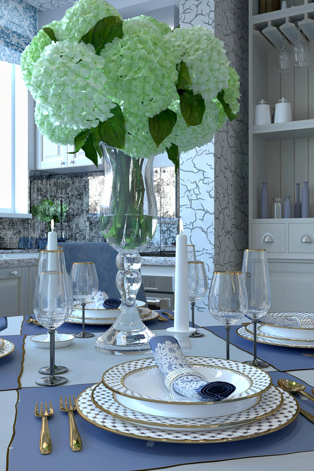 Фото из портфолио Кухня. Легкая классика – фотографии дизайна интерьеров на INMYROOM