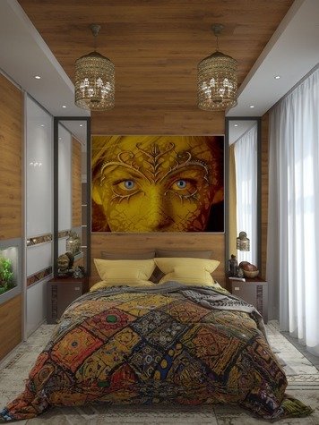 Фотография: Спальня в стиле Восточный – фото на INMYROOM