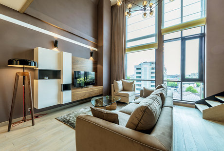Двухуровневые апартаменты в ЖК TriBeCa Apartments 84 кв. м