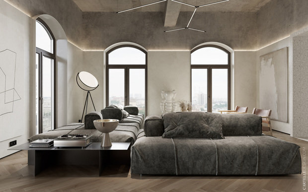 Фото из портфолио Beton M8 – фотографии дизайна интерьеров на INMYROOM