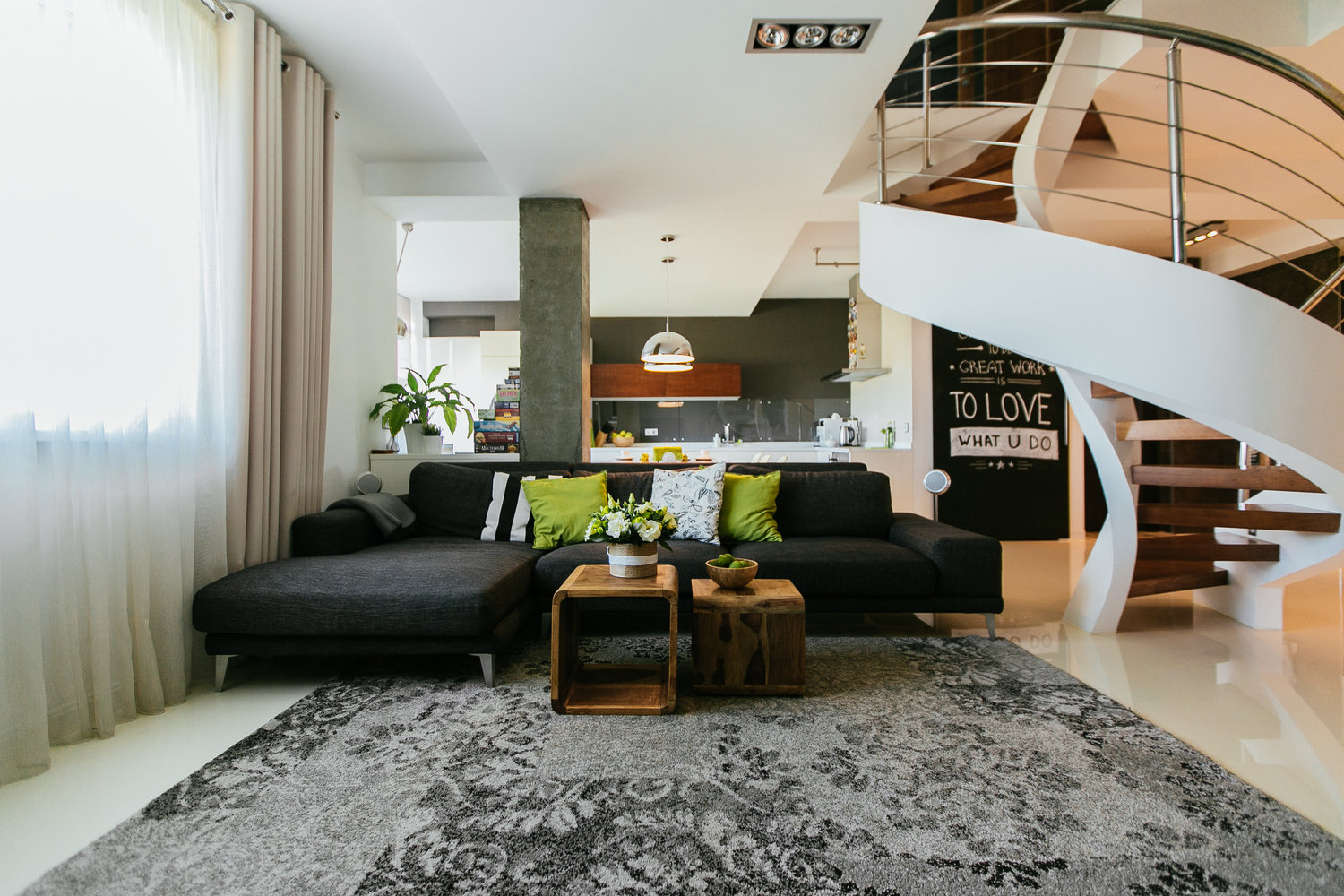 Фотография: Гостиная в стиле Скандинавский, Современный, Квартира, Крым, Проект недели, 4 и больше, Более 90 метров, Симферополь, Татьяна Петрова – фото на INMYROOM Фотография: Гостиная в стиле Скандинавский, Современный, Квартира, Крым, Проект недели, 4 и больше, Более 90 метров, Симферополь, Татьяна Петрова – фото на INMYROOM