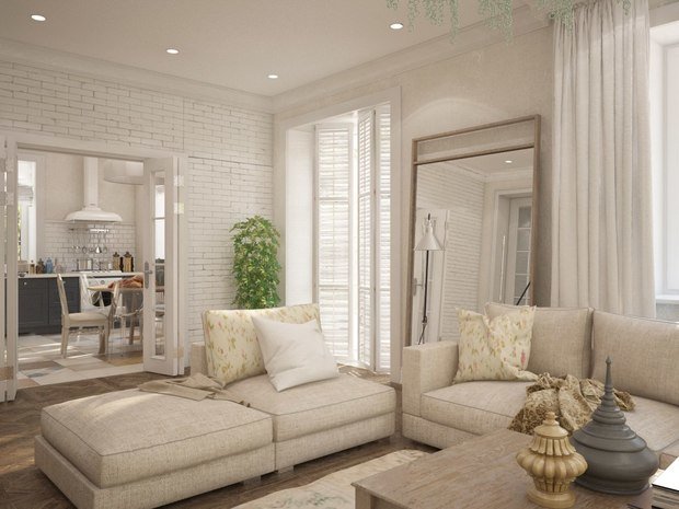 Фото из портфолио Микс прованса с мягкой классикой и современным стилем – фотографии дизайна интерьеров на INMYROOM