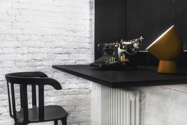 Фотография: Спальня в стиле Лофт, Квартира, Проект недели, Санкт-Петербург, Кирпичный дом, 2 комнаты, 40-60 метров, Bobo.space – фото на INMYROOM