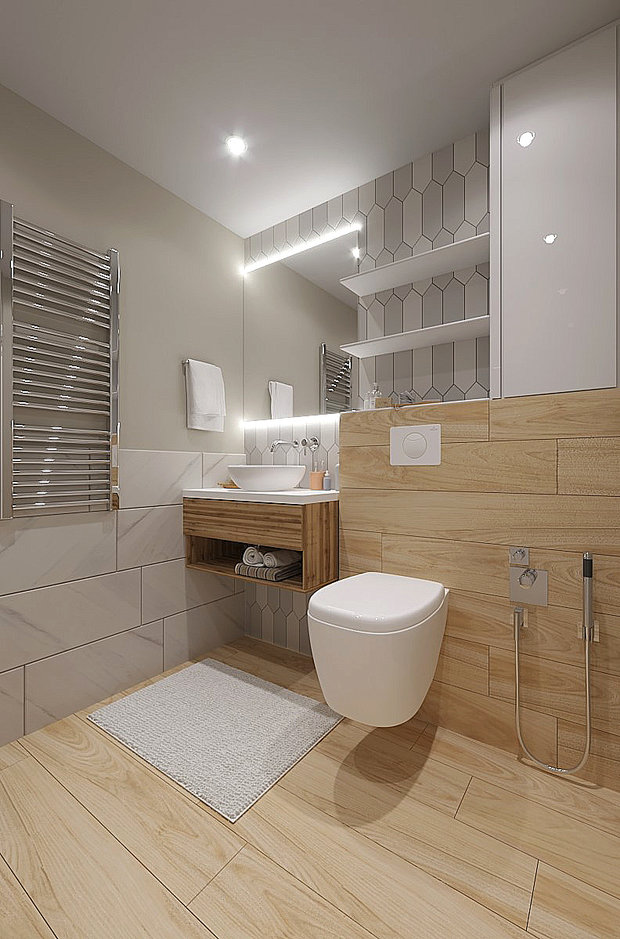 Фото из портфолио Дизайн квартиры Idel Tower – фотографии дизайна интерьеров на INMYROOM