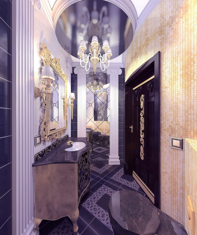 Фотография: Ванная в стиле Классический, Современный, Квартира, Дома и квартиры – фото на INMYROOM