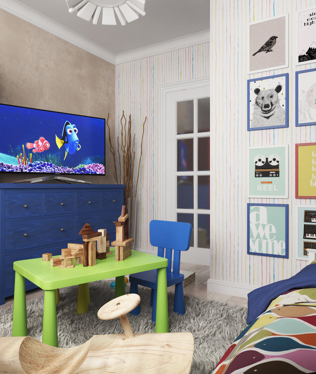 Фото из портфолио Квартира в ЖК Краски Жизни – фотографии дизайна интерьеров на INMYROOM
