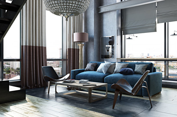 Фото из портфолио TriBeCa Лофт-Апартаменты в Москве – фотографии дизайна интерьеров на INMYROOM