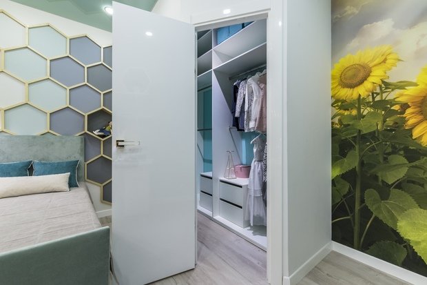 Фото из портфолио Детская с капелькой мёда – фотографии дизайна интерьеров на INMYROOM