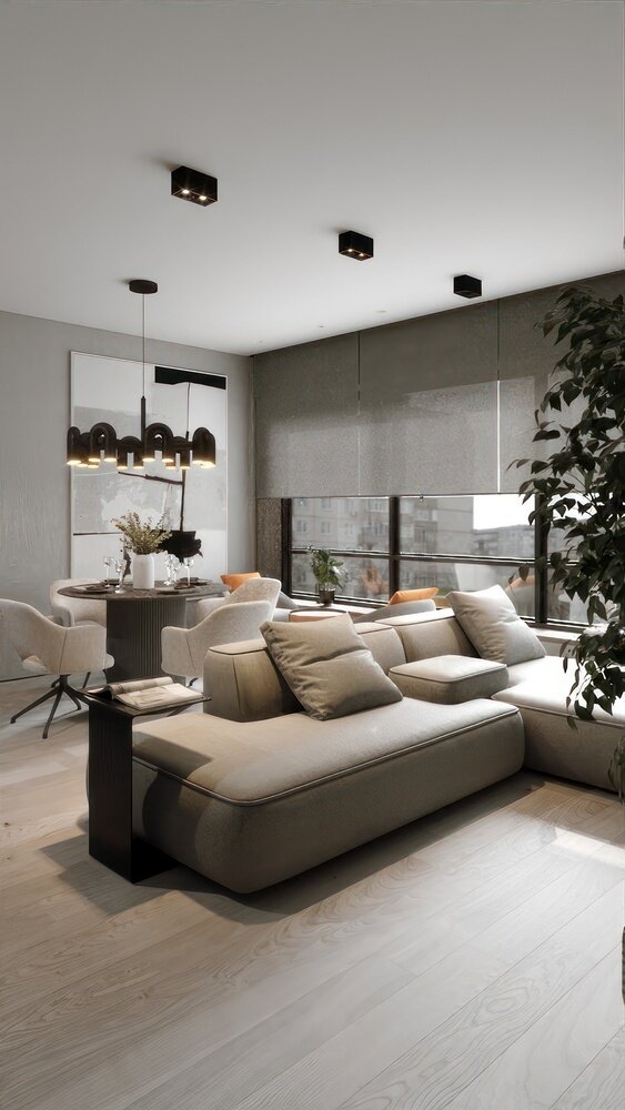 Фото из портфолио Квартира 130м2 в Москве – фотографии дизайна интерьеров на INMYROOM Фото из портфолио Квартира 130м2 в Москве – фотографии дизайна интерьеров на INMYROOM