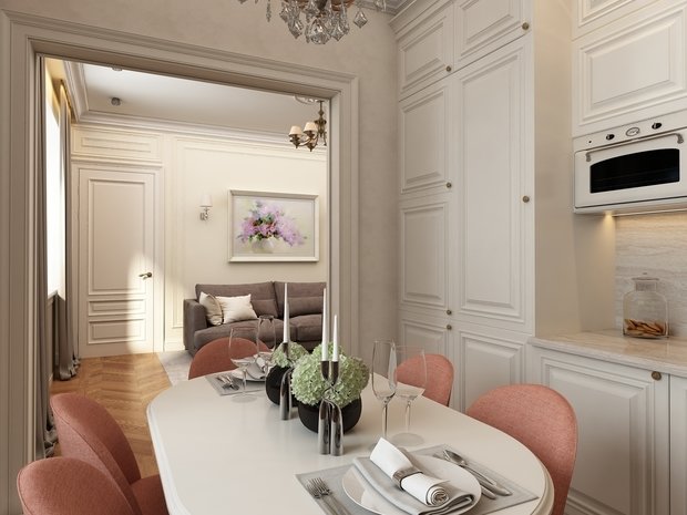 Фото из портфолио LENINSKY FLAT – фотографии дизайна интерьеров на INMYROOM