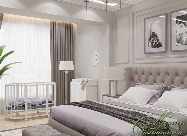 Фото из портфолио Неоклассическая спальня – фотографии дизайна интерьеров на INMYROOM