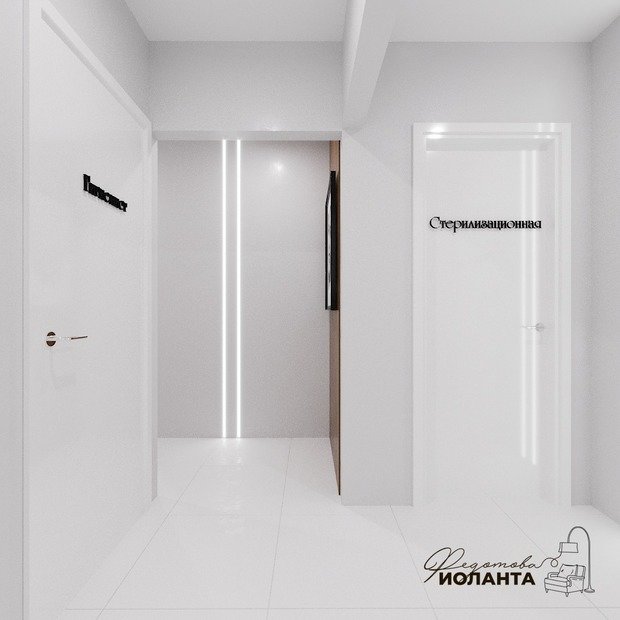 Фото из портфолио Стоматология (коридоры) – фотографии дизайна интерьеров на INMYROOM