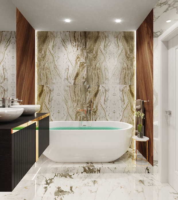 Фото из портфолио Квартира в ЖК О7 – фотографии дизайна интерьеров на INMYROOM