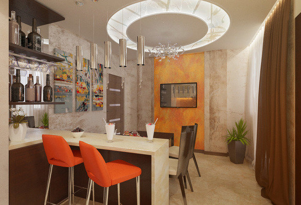 Фото из портфолио Современный стиль в интерьер квартиры – фотографии дизайна интерьеров на INMYROOM