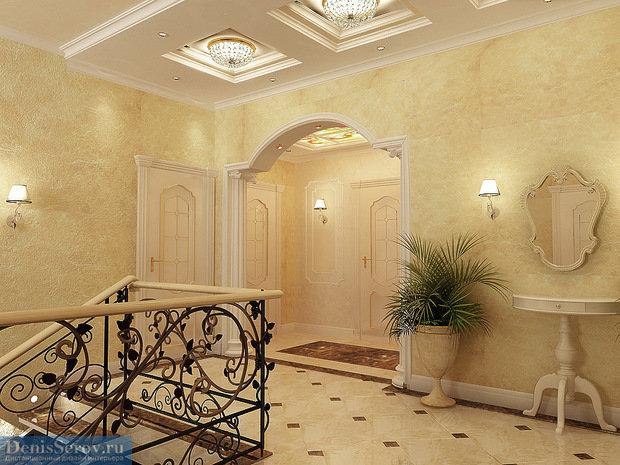 Фото из портфолио Загородный дом в классическом стиле – фотографии дизайна интерьеров на INMYROOM