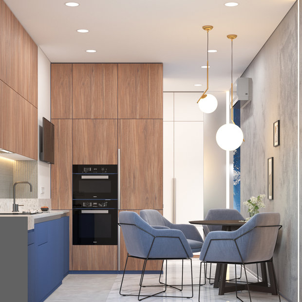 Фото из портфолио ЖК Испанские кварталы 81 кв.м г.Москва – фотографии дизайна интерьеров на INMYROOM