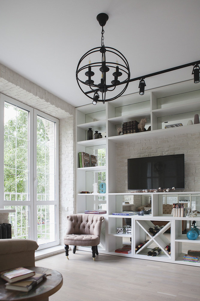 Фотография: Гостиная в стиле Лофт, Современный, Квартира, Студия, Проект дня, Москва, Юрий Гришко, Мария Дадиани, Кирпичный дом, до 40 метров – фото на INMYROOM Фотография: Гостиная в стиле Лофт, Современный, Квартира, Студия, Проект дня, Москва, Юрий Гришко, Мария Дадиани, Кирпичный дом, до 40 метров – фото на INMYROOM